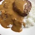 にんにく亭 - ハンバーグカレー