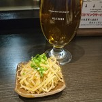 串焼きバル ManSun - ビール・お通し