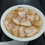 Aidukitakata ramen bannaiko boshi - チャーシュー麺大盛りネギ抜き1,090円を割引クーポン使用で1,030円