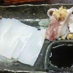 酒の奥田 - イカ刺し