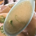 純豚骨ラーメン鶯 - 