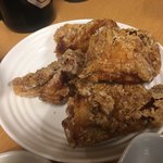 純豚骨ラーメン鶯 - から揚げ