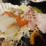 ととバルnemuro - メヌケと帆立のお作り