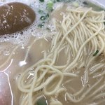 金田家 - 極細麺アップ