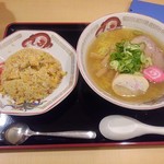 らーめん きちりん - 炒飯セット塩ラーメン