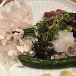 とく山 - ふぐ刺し まだまだ美味