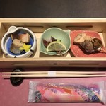 Maguro Sushi Umemoto - 4,500円コース 前菜１