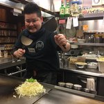 お好み焼き 越田 - 店長さん