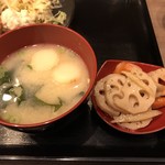 Yuuhi Shokudou - 味噌汁と小鉢