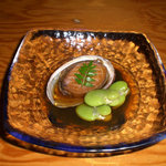 日本料理 たかむら - 床節と赤天豆