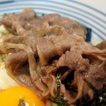 手造りうどん 楽々 - 和牛肉