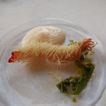 サーラ アマービレ - 春の苦味の車海老フライ