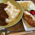 ぢょいふる - チキン南蛮&カレー（￥850）