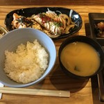 ぢょいふる - とり胸タタキ定食（￥750）