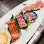 近江牛焼肉おきな - 近江姫和牛極上盛合せ