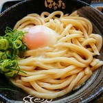 はなまるうどん - 温玉ぶっかけ(中)