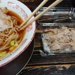 長尾中華そば - あっさり細麺とにぐめし
