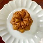 甘の味・茶の道 茶席菓子 - 上から