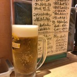 Tsukiji De Dondon - 生ビール