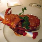 キハチ - 活オマール海老のポワレ　シンガポールチリソース