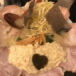 壱発ラーメン - ネギとろチャー   1100円  とろはとろろ