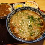 松しま - もやしあんかけラーメン＠620円