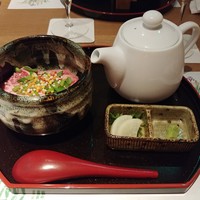 鮨・串揚げ 春夏秋冬 - サーロインスープ茶漬け