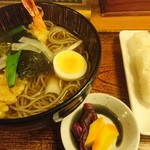 Fukushima Yamaga Soba - そばセット 730円