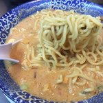 らーめんやまふじ - エビサバ担々麺　８００円
