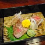 日長庵 桂月 - 夕食のたたき