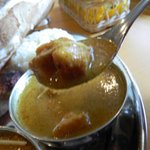 チキンカレー　アップ