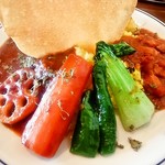 スープカレーとスパイスカレーの店 きち - スリランカカレー（野菜側）