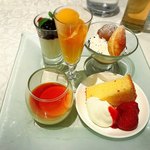 グリルうかい - グラスデザート（5種）