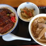 ハトヤ分店 - ソースカツ丼とミニラーメン