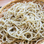 +100円で十割蕎麦にもできます。ボクは二八好き。