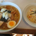 Kougetsuken - チャーハンセット(半チャーハン＋ラーメン)700円