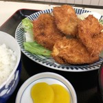 キッチン大山 - チキンカツ定食