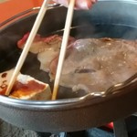 和田金 - 寿き焼  松  のお肉