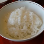 和田金 - セットのごはん