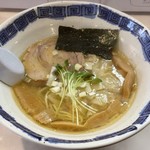 燃えろドラゴン - 海老塩ワンタン麺