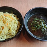 しゃぶしゃぶすき焼どん亭 - 中華麺 + ラーメンスープ