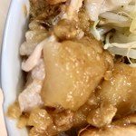 自家製ラーメン大者 - 細切れチャーシューも入っています【料理】 