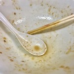 自家製ラーメン大者 - 完食（汚くてすいません）【その他】 