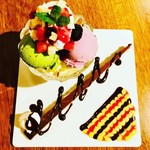 カフェシャララ - パフェ
