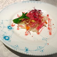 グリルうかい 丸の内店 - 桜鯛のカルパッチョ