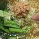 山創 - 生姜ラーメン
      上から