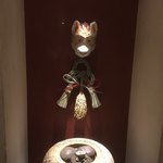 銀座うち山 - 入り口のオブジェ