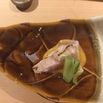 銀座うち山 - タチウオの味噌和え