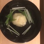 銀座うち山 - しんじょう汁