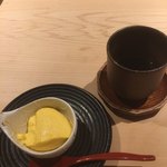 銀座うち山 - かぼちゃと豆乳寄せ